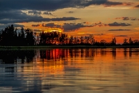 Sunset - Rudmannser Teich