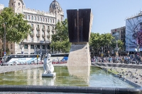 Plaça de Catalunya - Denkmal zu Ehren von Francesc Macià