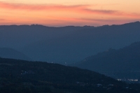 Sonnenuntertgang über der Wachau